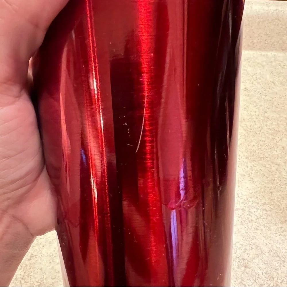 Starbucks Logo Ruby Red Stainless Steel 16 oz Tumbler, Stainless Steel Straw